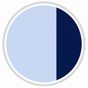 Ocean blue/ Midnight Blue